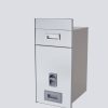 Thùng Gạo mặt gương, nút nhấn (inox 304) Đen/ Trắng