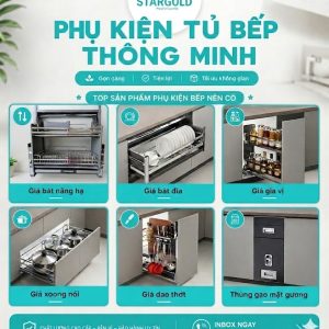 PHỤ KIỆN TỦ BẾP STARGOLD